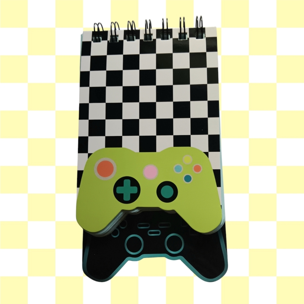 Green Game Controller Notepad